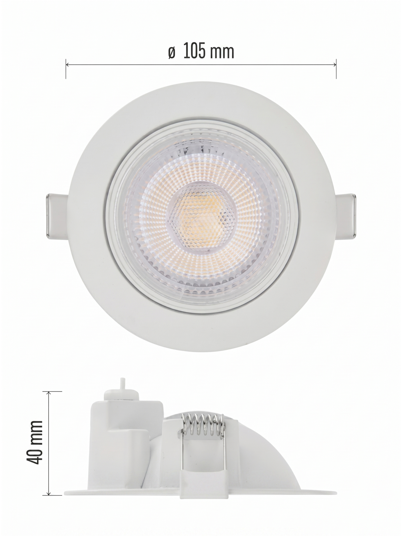 Emos LED įleidžiamas šviestuvas 2 Emos LED įleidžiamas šviestuvas 2