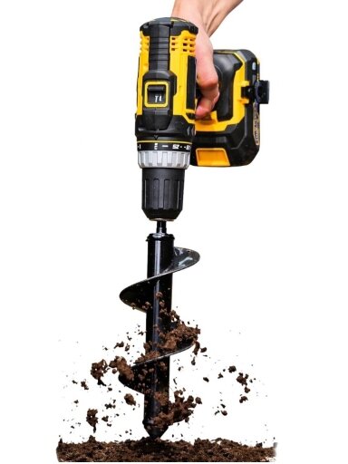 Garden Touch žemės grąžtų rinkinys, 2 dalys