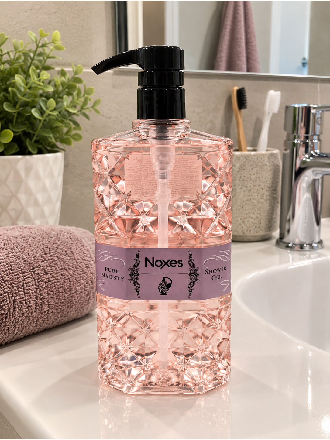 Noxes „Pure Majesty“ dušo gelis 1000 ml