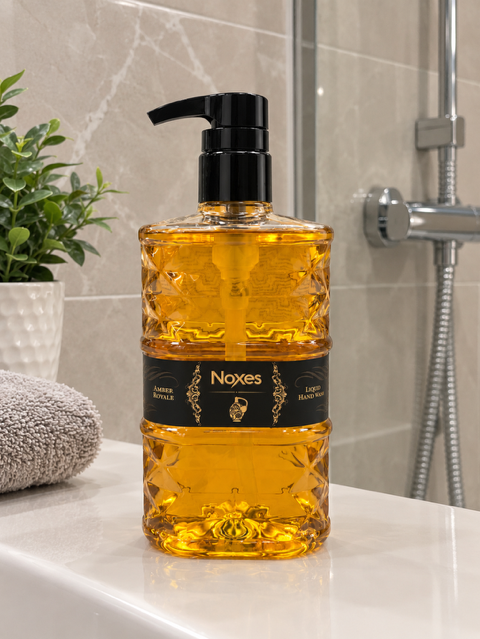 NOXES „Amber Royale“ skystasis rankų muilas 500 ml NOXES „Amber Royale“ skystasis rankų muilas 500 ml
