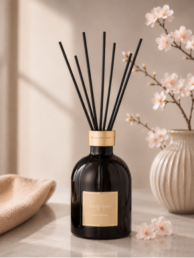 SCENTCHIPS  namų kvapas  Sakura Flowers, 1000 ml