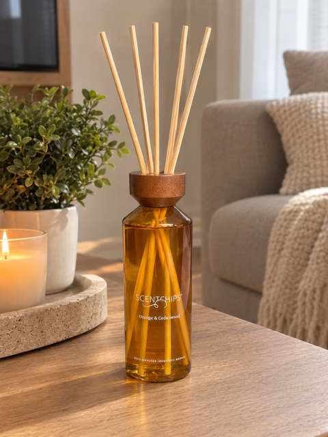 SCENTCHIPS namų kvapas Orange & Cedarwood , 500 ml 1 SCENTCHIPS namų kvapas Orange & Cedarwood , 500 ml 1